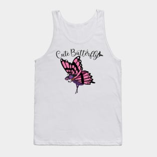 Cool Butterflies Design - Cute Butterfly Tank Top